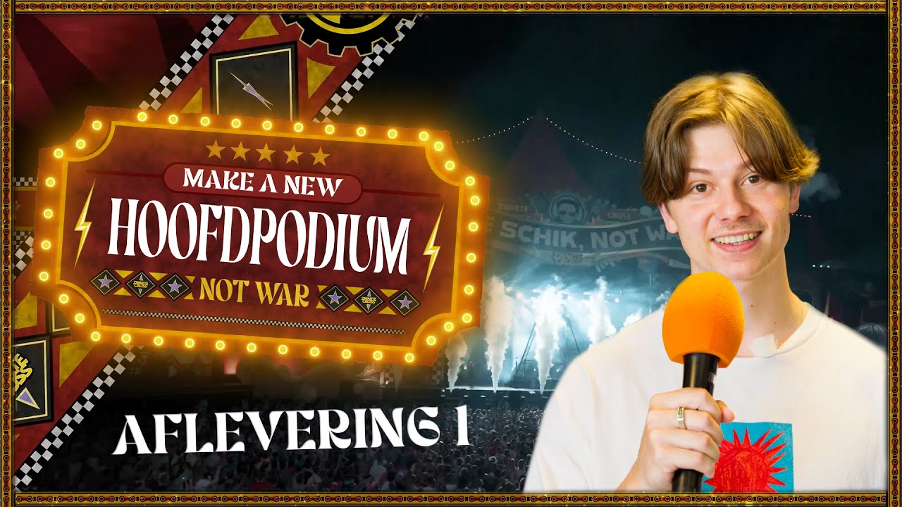 MAKE A NEW HOOFDPODIUM NOT WAR! - Aflevering 1