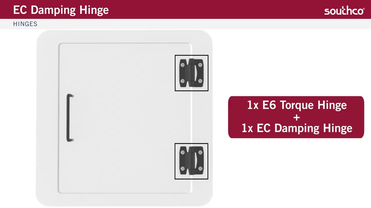 SOUTHCO ec damping hinge 1080p