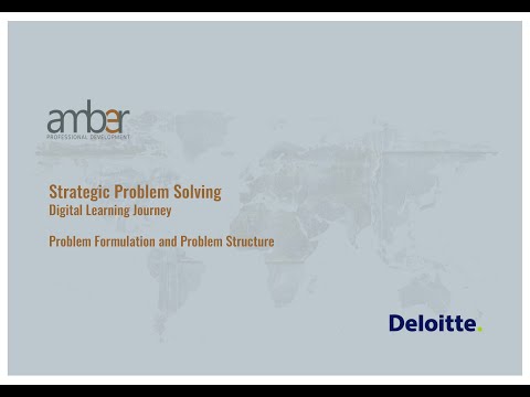 Deloitte Problem Solving: SCQ and MECE