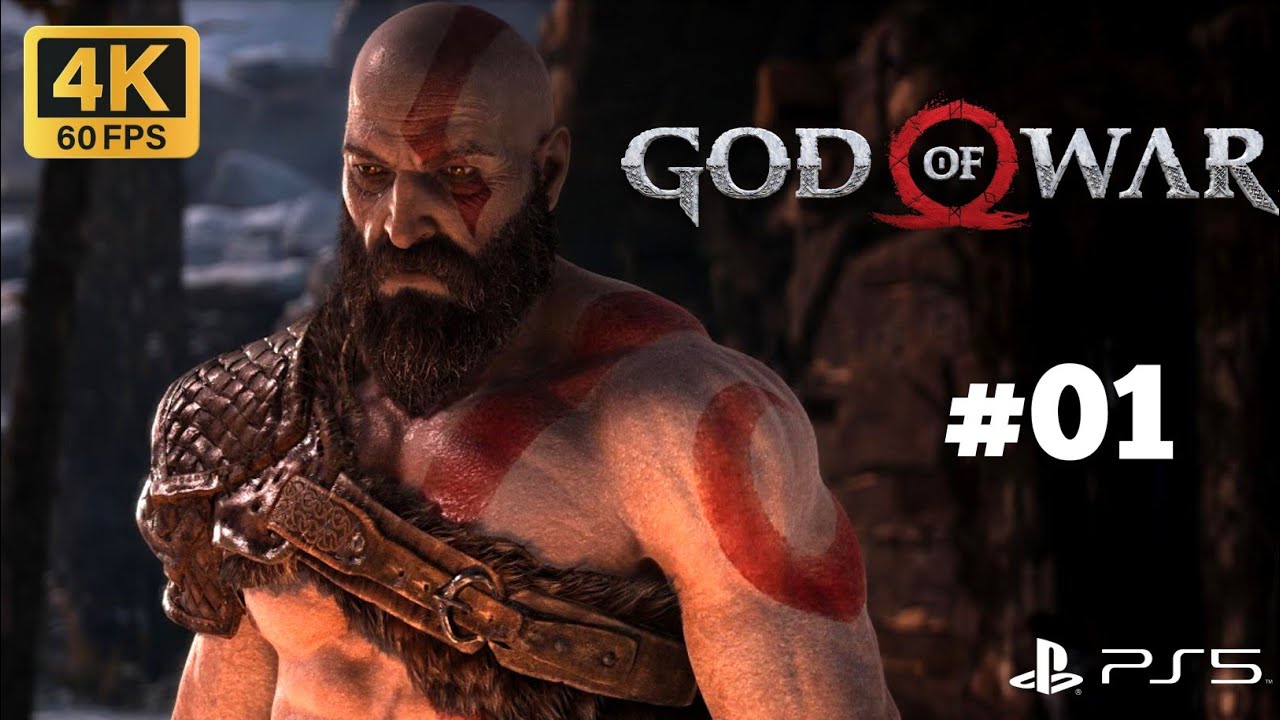 GOD OF WAR DUBLADO, GAMEPLAY NO PS5 EM 4K, #1