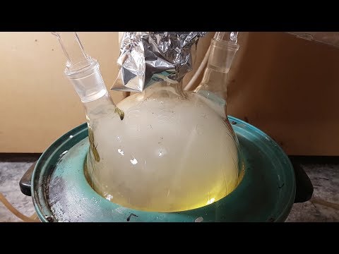 distillation and concentrated sulfuric acid Nitric acid of this strength has more properties of a strong oxidant instead of acid properties white fuming nitric acid is made from distilling. distillation and concentrated sulfuric acid Nitric acid of this strength has more properties of a strong oxidant instead of acid properties white fuming nitric acid is made from distilling.
