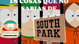 10 cosas que no sabias de SOUTH PARK [SABIAS QUE ]