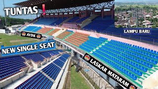 Updaterenovasi Stadion Sultan Agung Selesai Wajah Baru Markas Psim Yogyakarta Membiru
