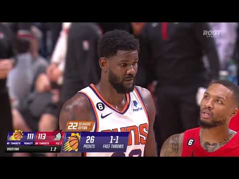 Here's What Damian Lillard Said to Deandre Ayton Before His ...