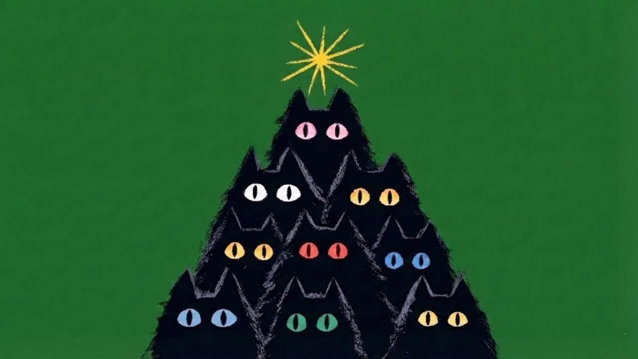 Tonton Black Cats Christmas Jingle Tree: Uplifting Deep Bass Jazz to Brighten Your Day di YouTube Tonton Black Cats Christmas Jingle Tree: Uplifting Deep Bass Jazz to Brighten Your Day di YouTube