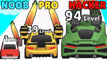 NOOB vs PRO vs HACKER in Drive To Kill