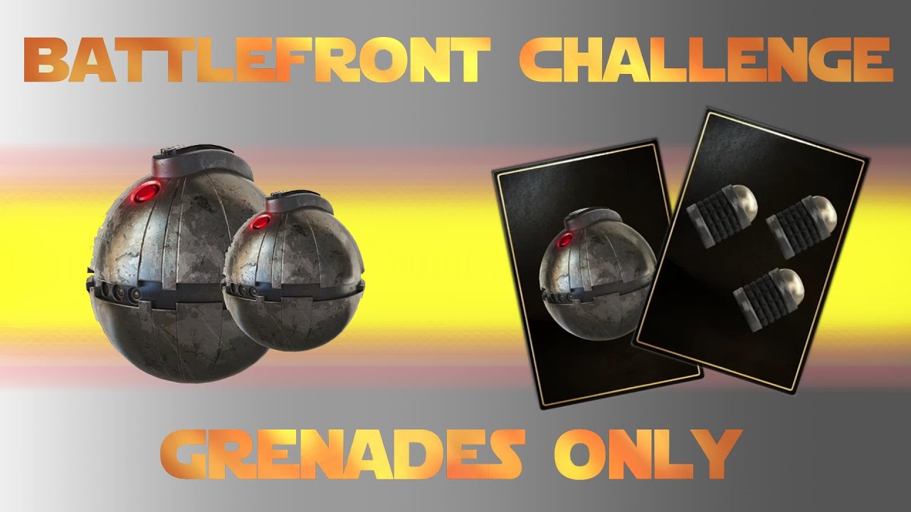 Grenadier/Grenades Only | Star Wars Battlefront Challenge