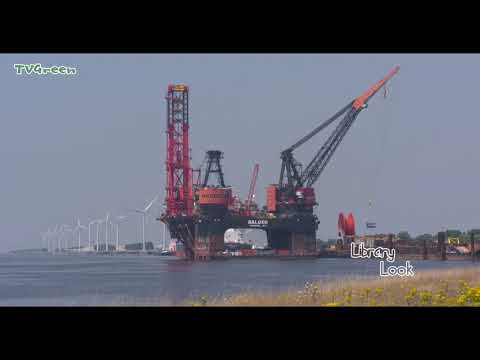 LibraryLook: Port Of Rotterdam - Harbour Impressions #3 (video only)