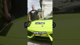 How John Cena Bought A Fake Lamborghini