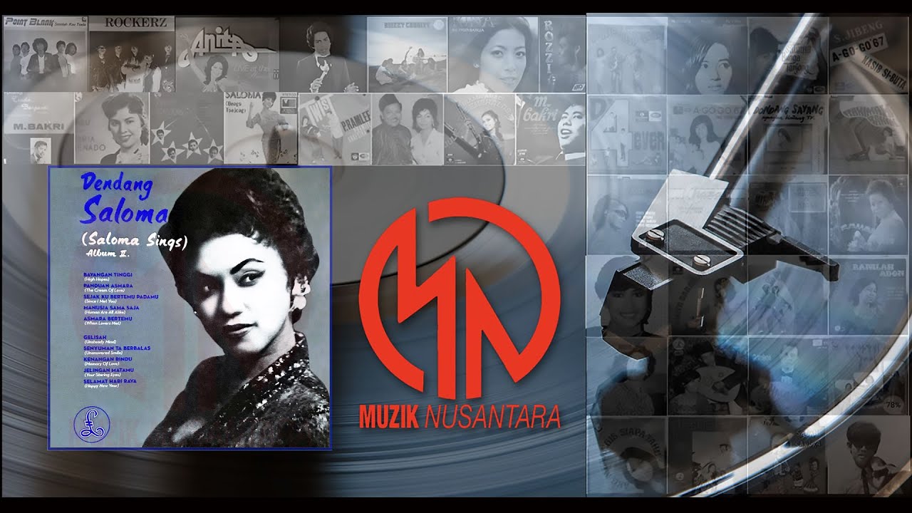 Saloma “Dendang Saloma (Saloma Sings) Album II” (1957) FULL ALBUM RIPPED FROM 10” VINYL LP