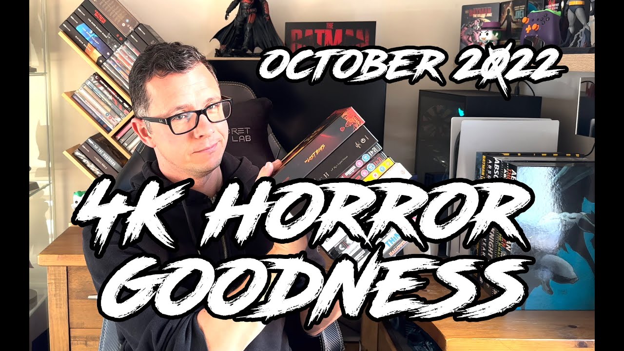 4k Blu Ray Horror Movie For October 2022 YouTube