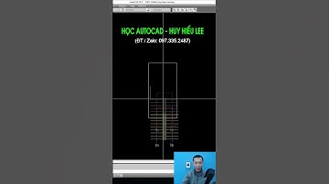 Vẽ cầu thang siêu nhanh #autocad #autocad2d #kysuxaydung #autocadtutorial #huyhieulee