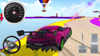 Permainan Mobil Balap Akrobat Drift Keren - Ultimate Races Mega Ramps 3D 2022 - Android GamePlay#10 screenshot 5