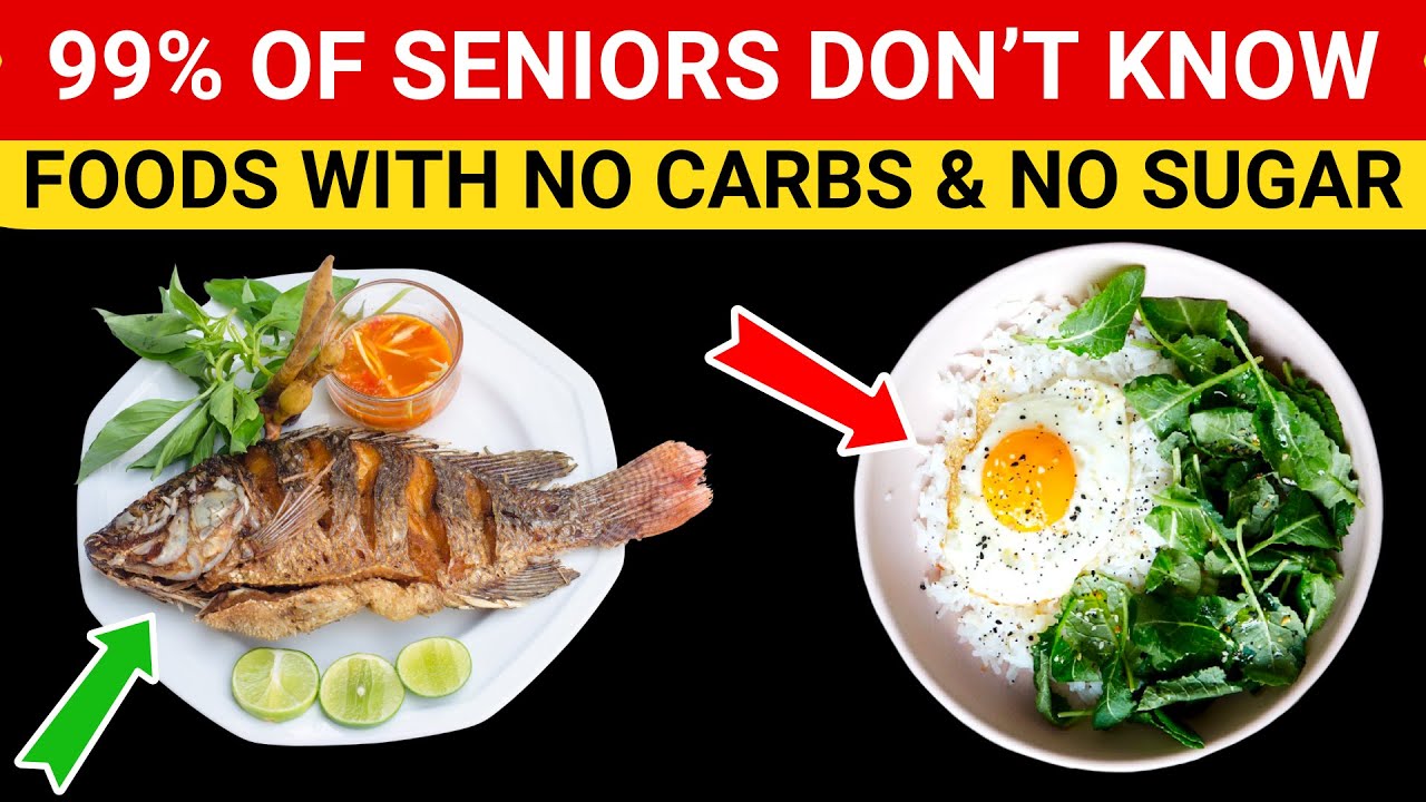 The 10 BEST Foods for Seniors with No Carbs & No Sugar | Senior Health Tips