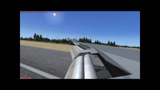 Zbaa Beijing, China Landing Part 3 Cabin View Hd.