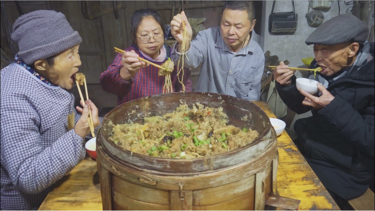 Удивительная деревенская кухня из остатков еды | Первобытный образ жизни