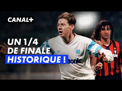 Le jour où : l'OM a fait disjoncter l'AC Milan - Marseille/AC Milan (1990-91) - C1