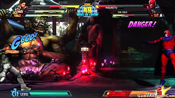 Marvel vs Capcom 3: Fate of Two Worlds (Ryu, Chun-Li, Chris Redfield Pt. 1/2)