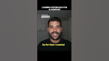 Loading Custom Data for AI Assistant