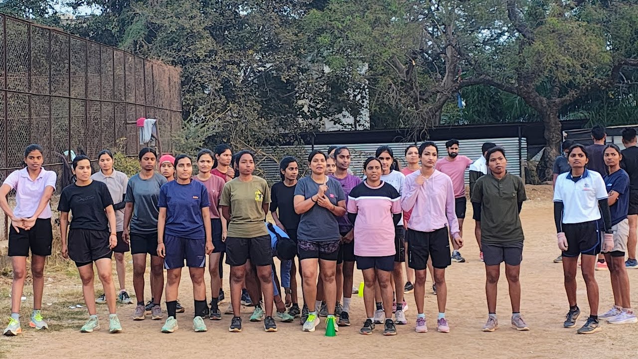 MP police Girls 800 meter TIMING TRAIL DEV PHYSICAL ACADEMY MVM BHOPAL#lawana#mpconstable #mppolice 