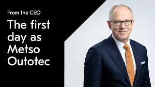 Pekka Vauramo comments Metso Outotec on the first day