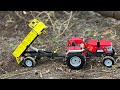Trolley Dumping🔥 RC Trolley ❤️🔥 Powerful RC Tractor | The UK Unboxer | Tractor Lovers