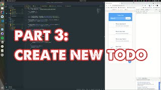 Part 3: Todo List HTML, CSS, JavaScript Create New Todo