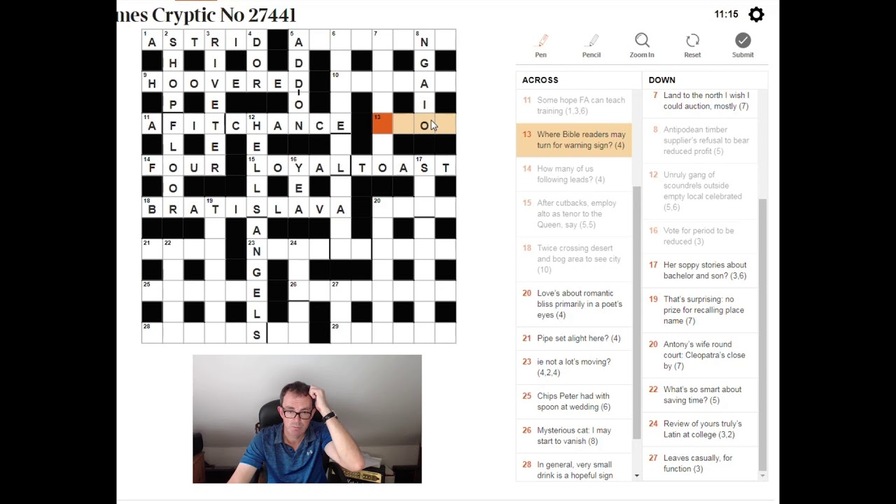 Listener Crosswords: From the Times of London