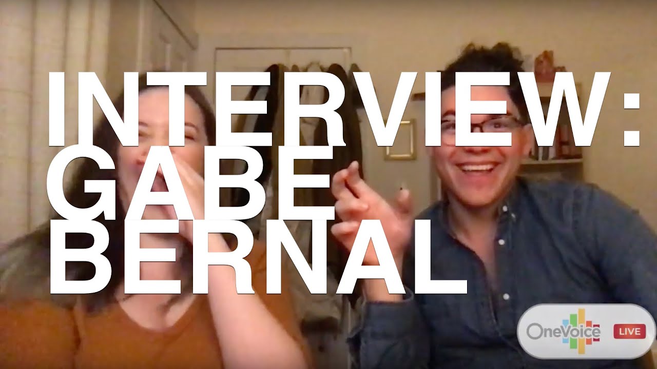 One Voice LIVE #28: Interview with Gabe Bernal