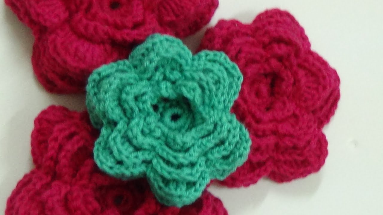 CROCHET ROSE YouTube
