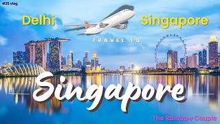 Delhi to Singapore🛫- Singapore Airline Review, Immigration Process, Visa, Currency, Metro & More screenshot 3