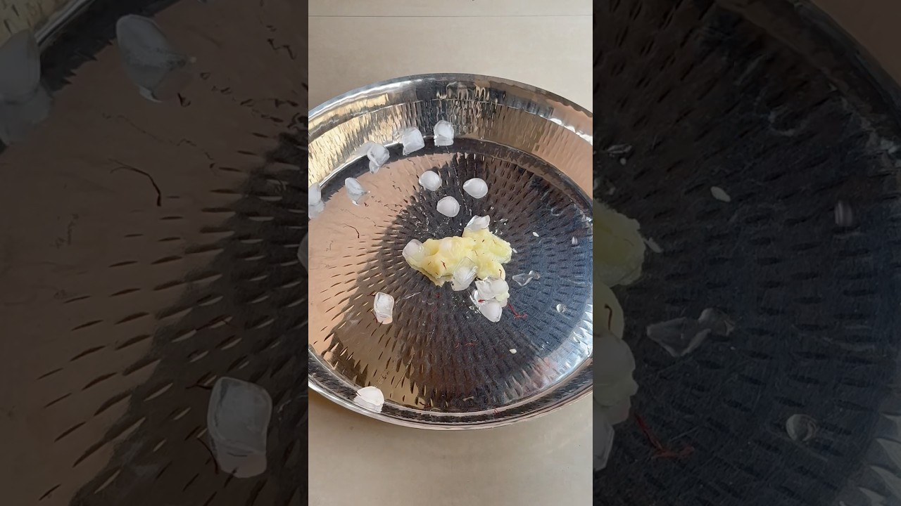 Homemade cream using ghee✨