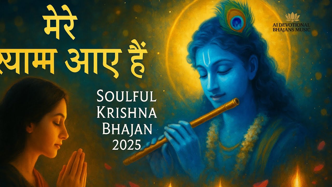 Mere Shyam Aaye Hain | मेरे श्याम आए हैं | Soulful Krishna Bhajan |Cinematic Bhakti Fusion 2025