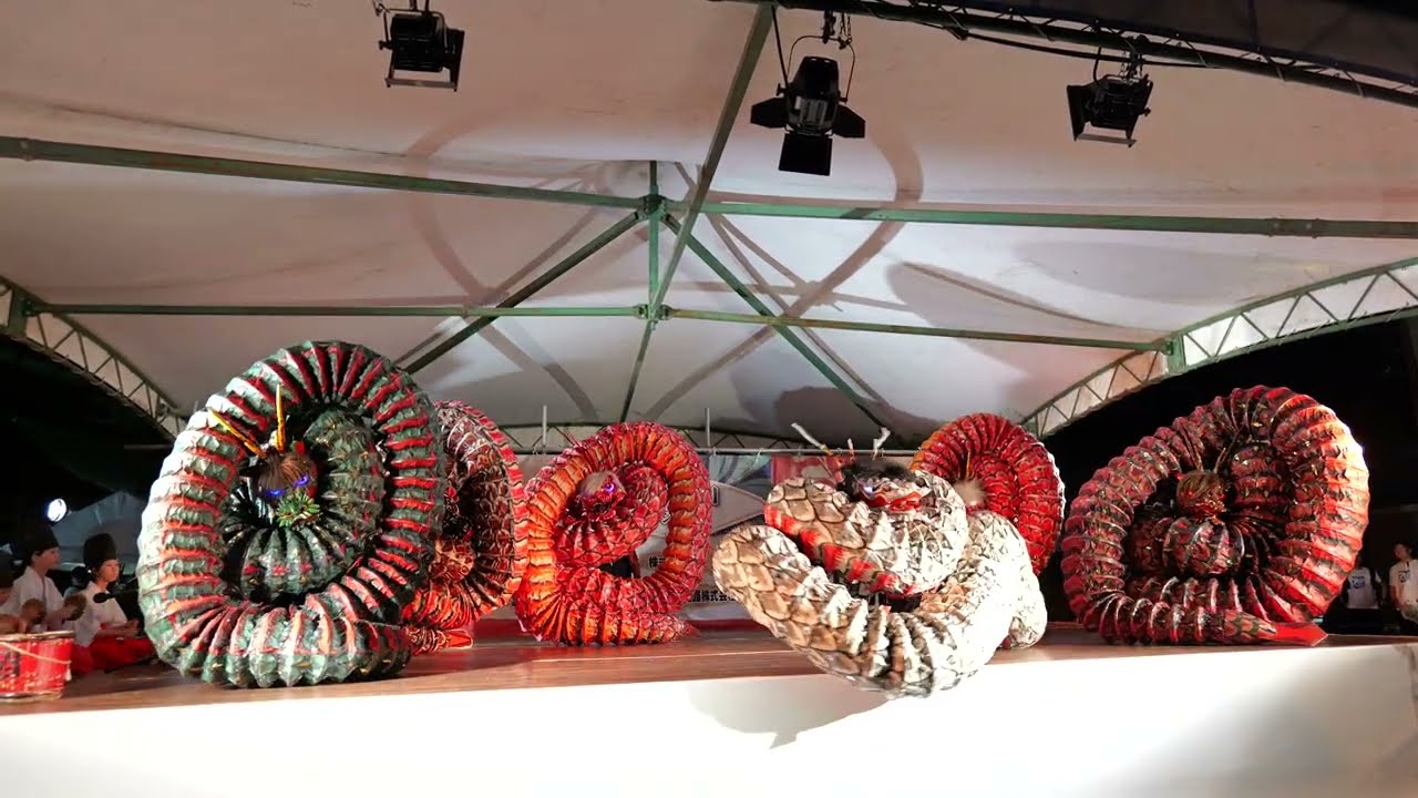 石見神楽東京社中「大蛇」【4K】／総門前広場ステージ 夜舞台／第11回