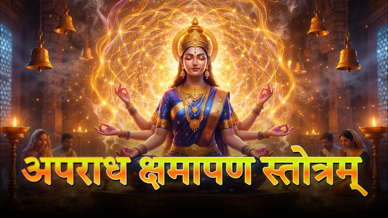 अपराध क्षमापण स्तोत्रम् 🔥 | Aparadha Kshamapana Stotram | Powerful Devi Mantra | Divine Trance Music