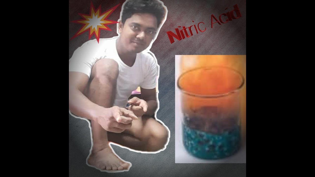 Brass In Nitric Acid Experiment (HNO3) Shocking Results YouTube