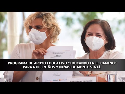 PROGRAMA DE APOYO EDUCATIVO “EDUCANDO EN EL CAMINO” PARA 6.000 NIÑOS Y NIÑAS DE MONTE SINAÍ