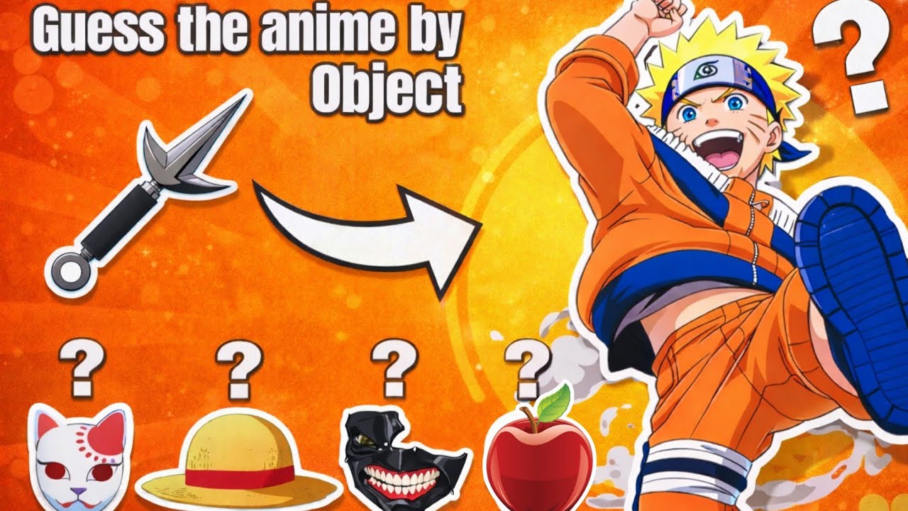 ANIME QUIZ  🧡 | Can you guess the anime by one object❓ | anime challenge | anime object quiz 2026 