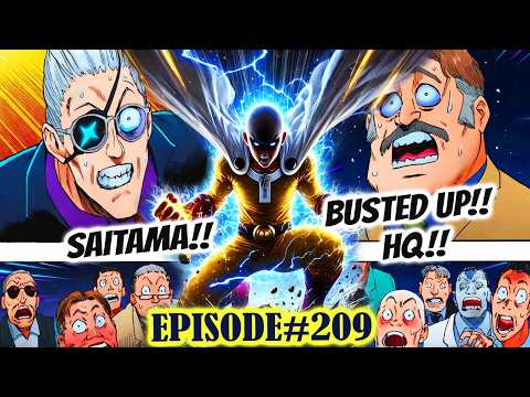 Saitama! Ginulat ang HQ at Mga Sponsors! One Punch Man Season 4 EP 209 | One Punch Man Tagalog