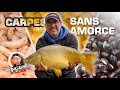 Entranement au feeder  pche de carpes sans amorce  asticots et graines colls