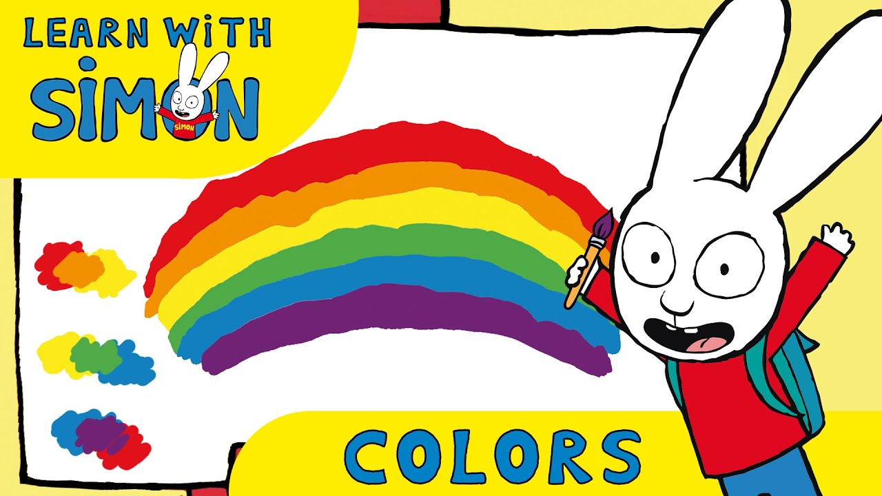 Simon - Learn COLORS with Simon [Official] *Learning* Cartoons for Children  