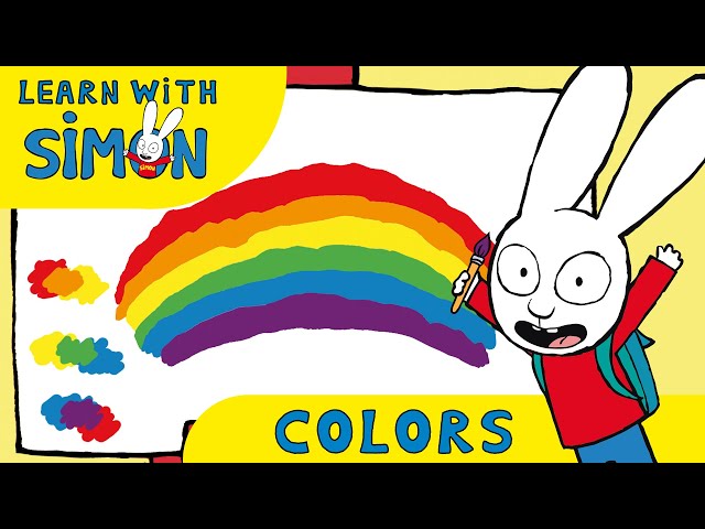 Simon - Learn COLORS with Simon [Official] *Learning* Cartoons for Children  