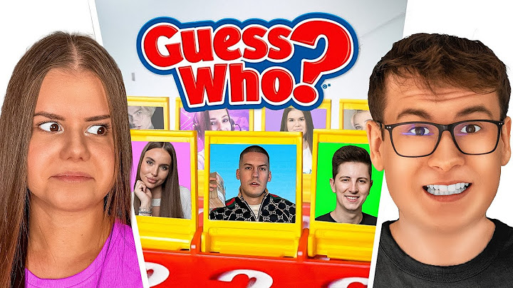 GUESS WHO! POKUSAJ POGODIT YOUTUBERA!