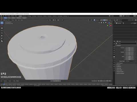 M4A1 - Curso Blender 2.8 - Dicas e Segredos - Tutorial Português