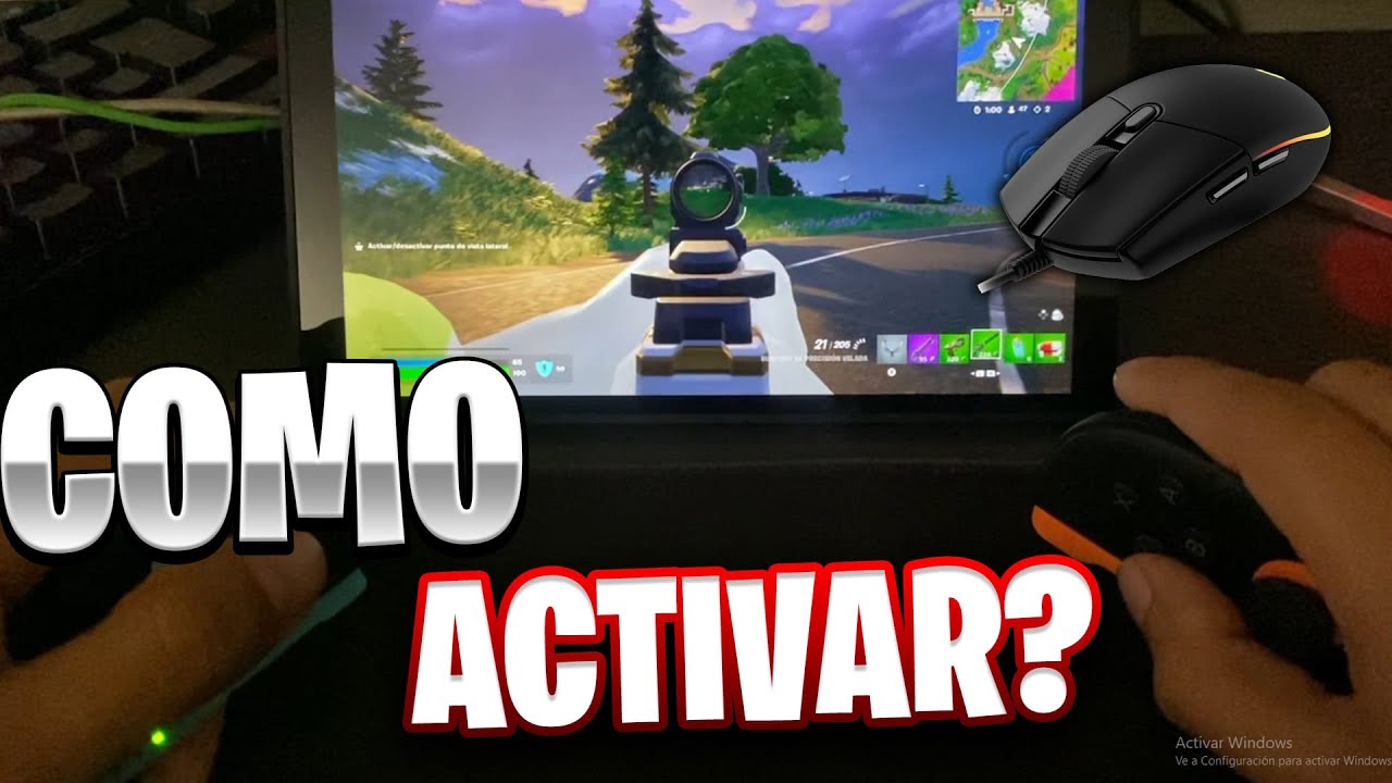 COMO JUGAR CON EL MODO MOUSE EN FORNITE - MODO RATON EN FORNITE ...