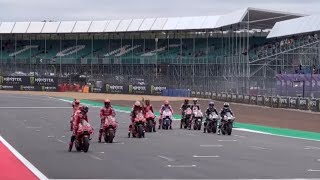 Bastianini angers some riders during the practice start session