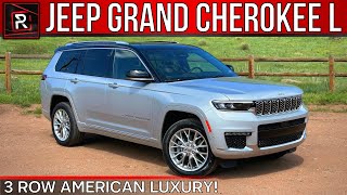 The 2023 Jeep Grand Cherokee L Summit Is A Long Favored 3-Row American Luxury Suv