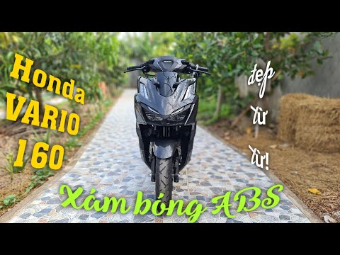 Video Review Honda VARIO 160 2022 XÁM BÓNG ABS Giá bán mới... - youtube