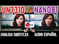 LG UN7310 (UN7300) vs NANO81 NanoCell - PANELES IPS ¿CUÁL ES MEJOR? - ENGLISH SUBTITLES
