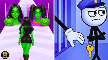 Thief Puzzle Vs Build A Queen – Full Level Gameplay | BrainStorm Android iOS Walkthrough EP-0649